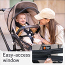 Baby Uma Baby Mosquito Net for Stroller - Universal Stroller Mosquito Net Cover, Breathable & Tear-Resistant 3D Mesh Insect Netting with Zip-up Window (+ Travel Bag) by TinyTreasures Baby Boutique