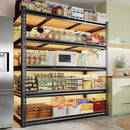 REIBII 48" W Garage Shelving Heavy Duty, 3000LBS Storage Shelves, 5-Tier Adjustable Metal Shelving, Garage Shelves Sturdy Industrial Shelf, Easy Assemble, 72" H x 48" W x 18" D by GreenHaven Gardens