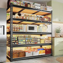 REIBII 48" W Garage Shelving Heavy Duty, 3000LBS Storage Shelves, 5-Tier Adjustable Metal Shelving, Garage Shelves Sturdy Industrial Shelf, Easy Assemble, 72" H x 48" W x 18" D by CozyNest Decor