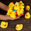Set of 15 Duck Bath Toy Rubber Duckies, 2 Inches Bathtub Duck Set Squeak Rubber Floating Duck Baby Shower Bath Tub Pool Toys by TinyTreasures Baby Boutique