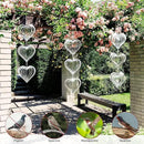 Bird Deterrents for Outside, Reflective 3D Stainless Steel Wind Spinners, Garden Decor, Bird Scare Devices to Keep Woodpeckers, Pigeons Away from Your House, Patio, Orchards by GreenHaven Gardens