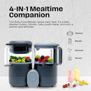 Baby Food Maker Steamer and Blender - Multifunction Baby Food Processor and Steamer w/Blender, Defrosting & Reheating - Use as Puree Maker and Grinder Machine for Feeding Set Essentials (2 Liters) by TinyTreasures Baby Boutique