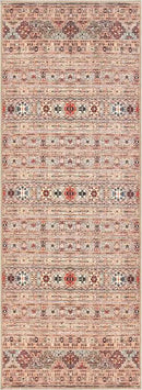 Keen Home Design 2x10 Rug - Machine Washable Runner with Non-Slip Backing, Ideal for Hallway, Entryway, Kitchen, Laundry Room - Vintage, Easy Clean, Durable, Low Pile Rug - (2'6" x 10') by CozyNest Decor