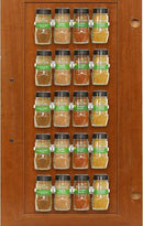 Simple Houseware Spice Gripper Clips Strips Cabinet Holder - 4 Strips, Holds 20 Jars, White by CozyNest Decor