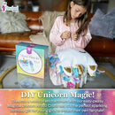 Pinwheel Crafts Unicorn Pillow Kit - DIY Arts and Crafts for Kids Ages 6 7 8-12+ Years, No Sewing Kit for Kids, Unicorn Pink Pillow Craft Kits for Birthday, Christmas Gifts for Girls by TinyTreasures Baby Boutique