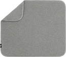 S&T INC. Dish Drying Mat, 16” x 18”, Absorbent Microfiber Kitchen Counter Mat, Dish Drying Pad for Dishes, Utensils, Pots and Pans, Large, Grey by CozyNest Decor