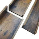 Giftgarden 24 Inch Floating Shelves Wall Mounted Set of 3, Rustic Large Wall Shelves Picture Ledge Shelf for Bedroom Living Room Bathroom Kitchen, 3 Different Sizes by CozyNest Decor