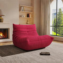 Bean Bag Chair, Oversized Bean Bag Chair for Living Room, Fireside Chair for Adults with Memory Foam Filled, Big Accent Sofa Lounge Floor Sofa for Gaming, Reading, No Assembly Required. (Burgundy) by CozyNest Decor