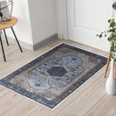 Keen Home Design 2x3 Rug - Machine Washable Entry Rug with Non-Slip Backing, Ideal for Enteryway, Kitchen, Bathroom, Laundry Room - Vintage, Easy Clean, Durable, Low Pile Rug - (2' x 3') by CozyNest Decor