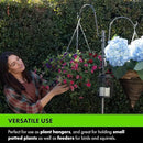 Yard Butler Yard Tree Supplies - Beautiful Home Decor for Garden, Lawn, or Indoors - Perfect for Hanging Plants, Bird Feeders, Laterns, or Wind Chimes, Tree Hook by GreenHaven Gardens