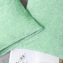 CaliTime Throw Pillow Covers Decorative 20 X 26 Inches Pack of 2 Cozy Chenille Standard Pillow Shams Cases for Couch Sofa Bed Living Room Home Grey Green by CozyNest Decor