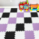 YIMINYUER® 25 Tiles (30cm×30cm×1cm Each Tile) Baby Soft Puzzle Play Mats, Kids Thick EVA Foam Floor, Toddlers & Children's Soft Interlocking Mat R01R04R11G301025 by TinyTreasures Baby Boutique