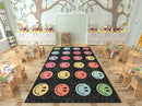 OLEEK Large Classroom Rug Elementary 8x13 - Classroom Rugs for Kids Room - Classroom Carpet Elementary - Kids playroom Rug 8 x 13 - Preschool Rugs for Classroom - Schoolgirl Style Classroom Decor by TinyTreasures Baby Boutique