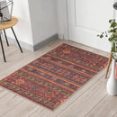 Keen Home Design 2x3 Rug - Machine Washable Entry Rug with Non-Slip Backing, Ideal for Enteryway, Kitchen, Bathroom, Laundry Room - Vintage, Easy Clean, Durable, Low Pile Rug - (2' x 3') by CozyNest Decor