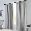 Macochico Extra Wide 100% Blackout Linen Curtains for Sliding Door Pleated Curtains with Hooks Insulated Soft Linen Drapes for Bedroom Living Room with Tieback Light Grey 100”Wx84”L 1 Panel by CozyNest Decor