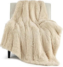 Bedsure GentleSoft Fluffy Beige Throw Blanket for Bed, Faux Fur Gifts Beige Decor Light Tan Khaki Blanket Neutral Decoration for Home, Soft Cozy Fuzzy Plush Thick Warm Sherpa Fleece Cute Stuff, 50x60 by CozyNest Decor