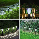 GIGALUMI 12 Pack Solar Lights Outdoor Waterproof, Cool White Pathway Lights Solar Powered, Landscape Lighting, Solar Garden Lights for Decor, Patio, Garden, Yard, Pathways, Walkways by GreenHaven Gardens