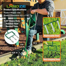 LANDZIE Lawn Aerator Replacement Tines - Set of 3 Hollow Tines for Aerator Lawn Tool - 3 Heavy Duty Stainless Steel Manual Lawn Aerator Add-on Hollow Tines for Compacted Soil - Manual Hand Coring Tool by GreenHaven Gardens