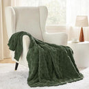 Bedsure GentleSoft Twin Blanket for Bed Bronze Green - Super Soft Cozy Blankets for Women Men Girls, Cute Fuzzy Fleece Throws for Bedroom Couch, 60x80 Inches by CozyNest Decor