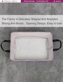Rectangular Storage Basket Fabric Organizer Bin for Toys,Books,Clothes,Gifts,Pets-Perfect for Home,Office,Nursery,Dorm,Shelf(Rec-butterfly ) by TinyTreasures Baby Boutique