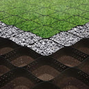 Vodaland - 4" GeoCell - 100% Permeable for Parking Pads, Retaining Walls and Erosion Control, Size 9 ft x 17 ft by GreenHaven Gardens