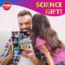 Twins Kaleidoscope Kit for Kids, FunKidz DIY Kaleidoscope Making Craft Kit with Prism Gift Optical Illusion Science Experiment Educational STEM Toy by TinyTreasures Baby Boutique