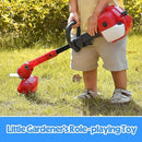 Toy Choi's Toy Trimmer - Power Construction Play Tool Kids Trimmer,Outside Pretend Play Garden Toy with Light Sound,Educational Gift Kid Toddler Tool Set for Boy Girl Age 3, 4, 5,6,7+ by GreenHaven Gardens