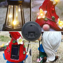 Solar Gnome Garden Statues Outdoor Décor with Lantern- Gnome Figurines Solar LED Light Lawn Ornaments - Yard Decorations for Patio, Balcony, Backyard -Unique House Warming Gifts for Mom by CozyNest Decor