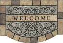24 * 36" Heavy Duty Welcome Mats Outdoor No Slip Rubber Outdoor Mats for Home Entrance by CozyNest Decor