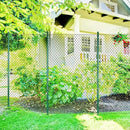 ARIFARO Sturdy Duty Metal Fence Posts 7 Feet assemblable,Pack of 10, No Digging Garden U Post for Wire Fencing Steel Poles for Yard, Outdoor by CozyNest Decor
