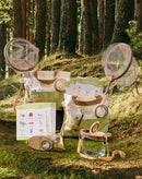 ROBUD Dual Kids Explorer Kit, Bug Catcher Kit with Bags Kit, Green Outdoor Exploration Set for Camping, Montessroi Toy for Kids Coming Closer to Nature，WRP29 by TinyTreasures Baby Boutique