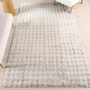 nuLOOM 3'9" x 6' Cozy Plush Area Rug, Machine Washable, Non-Slip, Soft Fluffy Shag Carpet for Living Room Bedroom Kids Nursery Home Decor, Jeni Grey by CozyNest Decor