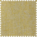 Macochico 100% Blackout Pinch Pleated Linen Curtains 84 Inch Length Thermal Blackout Curtains for Bedroom Living Room Nursery Yellow Farmhouse Burlap Curtains with Tieback 52”Wx84”L 1 Panel