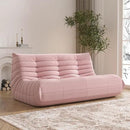 Big Bean Bag Chairs for Adults, 3 Seater Large Bean Bag Sofa, Fireside Chair Lazy Sofa Chair with High Density Comfortable Foam, Modern Bean Bag for Living Room, Bedroom, Office (Pink) by CozyNest Decor
