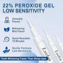 LUCKIN SMILE 10*3ML Teeth Whitening Gel Refill with 22% Carbamide Peroxide Suitable for Sensitive Teeth Whitening, 60 Whitening Treatments, Teeth Whiteners Used in Conjunction with Teeth Whitening Kit by CozyNest Decor