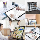 A3 Light Pad, Elice Tracing Light Box 3 Colors Mode Stepless Dimmable and 6 Levels of Brightness Light Copy Pad, Wireless Rechargeable Led Light Board for Weeding Vinyl Diamond Painting Sketching by TinyTreasures Baby Boutique