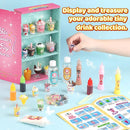 20 PCS Miniature Drink Marker Kit, Miniature Food Toys, Kitchen Pretend Food DIY Crafts Kits for Kids Ages 8-12, Girls Gift for Christmas, Birthday, Collectors, Resin Play, NOT Edible by TinyTreasures Baby Boutique