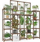 63'' Tall Plant Stand Indoor Outdoor 14-Tier Heavy Duty Plant Shelf for Plants Large Plant Stands for Living Room Garden Balcony Patio Hanging Planter Stand by GreenHaven Gardens
