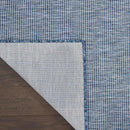 Nourison Positano Indoor-Outdoor Navy Blue 8' x 10' Area Rug, Easy Cleaning, Non Shedding, Bed Room, Living Room, Dining Room, Backyard, Deck, Patio (8x10) by CozyNest Decor