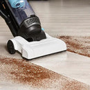 Amazon Basics Upright Bagless Vacuum Cleaner for Carpet and Hard Floors, With Crevice and Upholstery Tools, Detachable Handle, Lightweight (8.4 lbs), 1.7L Dust Cup, 720W, 25ft Cord, Black/White