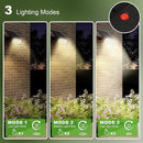 Solar Spot Lights Outdoor, 3 Lighting Modes Solar Outdoor Lights for Garden Yard Outside Landscape, 4 Pack Warm by GreenHaven Gardens