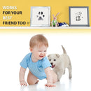 Extra Large Clean Touch Ink Pad for Baby Handprints and Footprints – Inkless Infant Hand & Foot Stamp – Safe for Babies, Doesn’t Touch Skin – Perfect Family Memory or Gift by Tiny Gifts, Black by TinyTreasures Baby Boutique