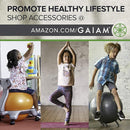 Gaiam Kids Yoga Mat Exercise Mat, Yoga for Kids with Fun Prints - Playtime for Babies, Active & Calm Toddlers and Young Children (60" L x 24" W x 3mm Thick) by TinyTreasures Baby Boutique