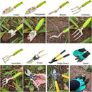 Gardening Tools – 42 Piece Premium Gardening Tool Set,Heavy Duty Hand Tools with Fashion Garden Tools Organizer Handbag,Rust-Proof Gardening Tool Kit, Ideal Gardening Gifts for Women(Pink Floral) by GreenHaven Gardens