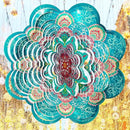 Wind Spinner Mandala Lucky Firework,12inch Hanging Wind Spinner Lucky Gifts for Women/Mother/Grandma/Father/Mom/Wife,Outdoor&Indoor Garden Decorations Yard Art Christmas Ornament by GreenHaven Gardens
