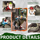 Garden Gnomes Statues Yard Decorations Outdoor Garden Decor, 14” Dinosaur Gnomes Garden Statues, Patio, Lawn Ornament, Gardening Gifts for Women for Housewarming by GreenHaven Gardens