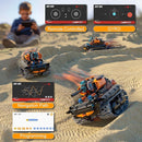 STEM Building Toys for Kids 6-14, 5in1 STEM Robot Building Kit for Kid, Remote & APP Controlled Tank Bulldozer Robot Building Blocks Set Birthday Xmas Gifts Ideas for Boys Girls (689PCS) by TinyTreasures Baby Boutique