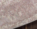 Unique Loom Rosso Collection Vintage, Traditional, Bohemian, Geometric, Distressed, Southwestern Area Rug (4' 0 x 4' 0 Round, Gray/Ivory) by CozyNest Decor
