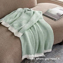 Joiedomi Throw Blanket for Couch Bed, Sage Green Knitted Blankets Gifts for Women Mom Girls, Cozy Cute Soft Throw Home Room Decor Aesthetic for Women Mothers Birthday Gifts 50x60 Inches by CozyNest Decor