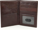 Passport Wallet Executive Boarding Pass Holder Radish Brown made with Cow Leather by TinyTreasures Baby Boutique